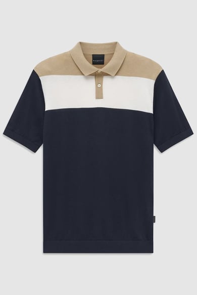 ΜΠΛΟΥΖΑ POLO ΠΛΕΚΤΗ BUGATTI - 390 ΜΠΛΕ